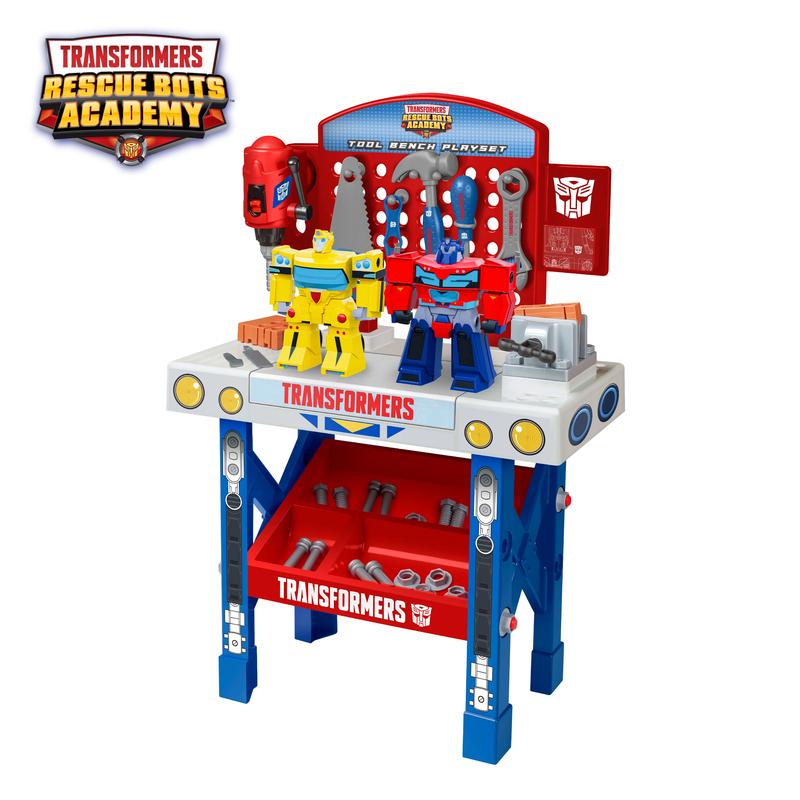 Marvel x Transformers Tool Bench - Official Licensed, Real Tool Fun for Kids 4+