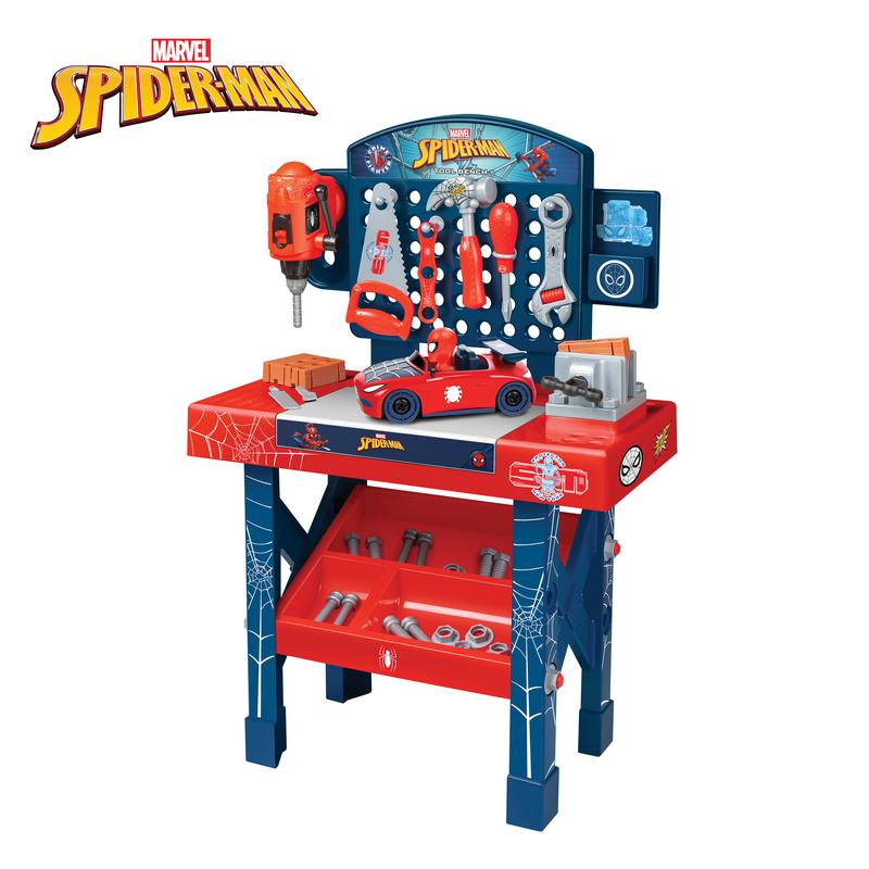 Marvel x Transformers Tool Bench - Official Licensed, Real Tool Fun for Kids 4+