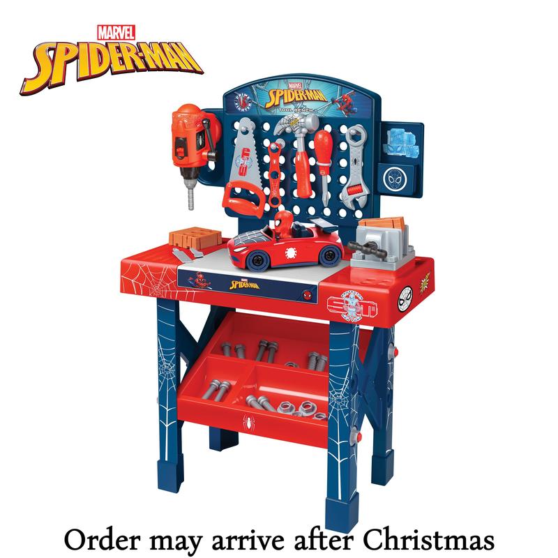 Marvel x Transformers Tool Bench - Official Licensed, Real Tool Fun for Kids 4+