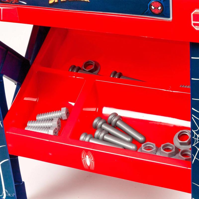 Marvel x Transformers Tool Bench - Official Licensed, Real Tool Fun for Kids 4+