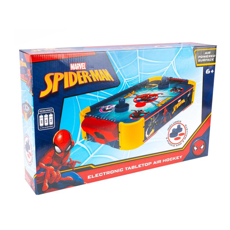 Marvel x Transformers Air Hockey Table: Licensed, Wood, Electronic | Kids 4+