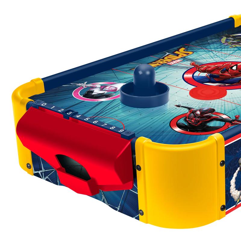 Marvel x Transformers Air Hockey Table: Licensed, Wood, Electronic | Kids 4+