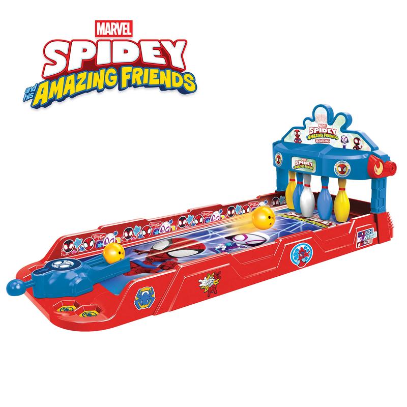 Disney & Marvel Bowling Set: Spidey, Princesses, Buzz, Mickey, Frozen | Kids' Fun